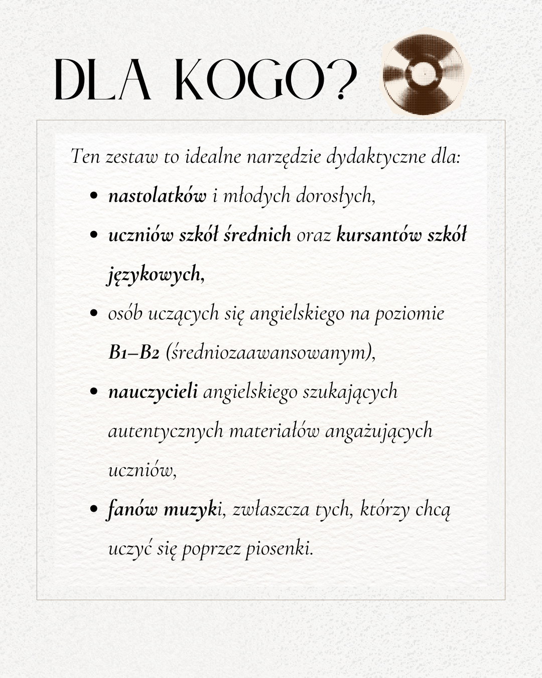 Zestaw ćwiczeń do piosenki Olivii Rodrigo „Driver’s Licence”