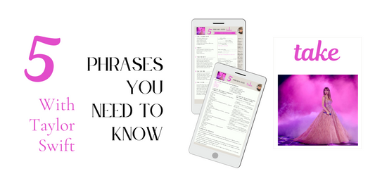 Angielski z muzyką: frazy z „take” w piosenkach Taylor Swift