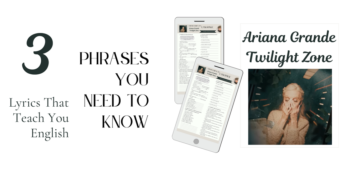 Twilight Zone - Ariana Grande - Darmowe zadania z angielskiego do piosenki