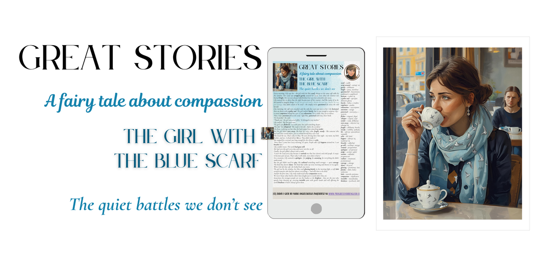 The Girl with the Blue Scarf – a fairytale about compassion