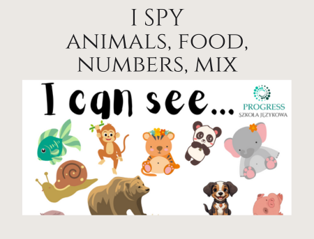 I spy - nauka i zabawa na lekcji angielskiego