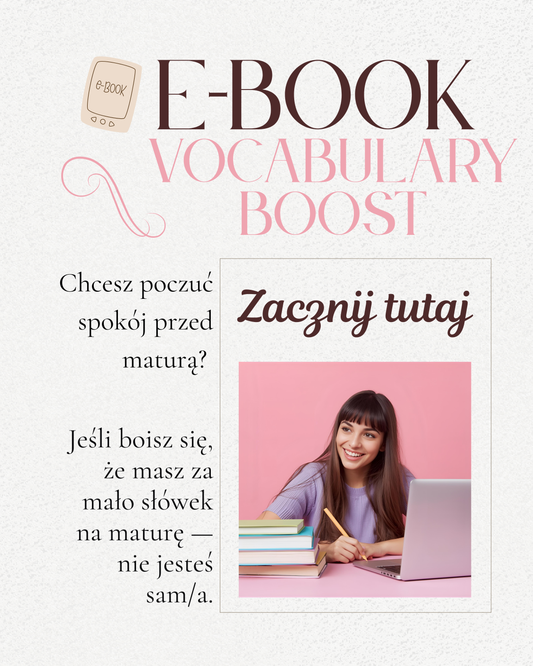Vocabulary Boost — kompleksowy e-book dla ambitnych uczniów i nauczycieli