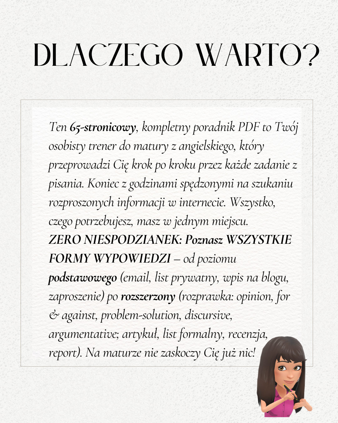 MATURA z ANGIELSKIEGO: Kompletny Poradnik Writingu [PDF]