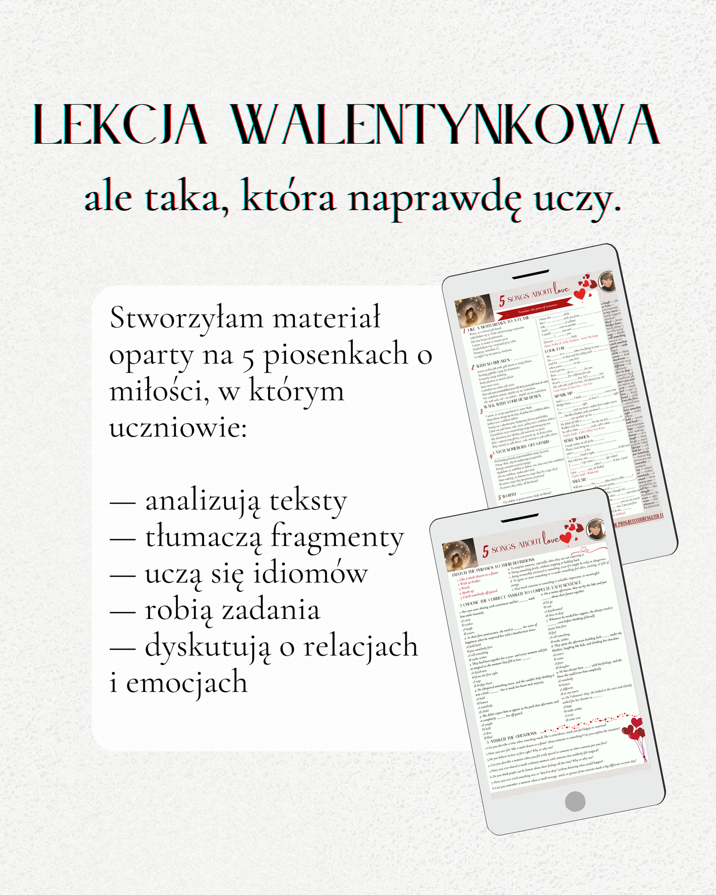 💗 Love, Lyrics & Language – lekcja inna niż wszystkie 💗