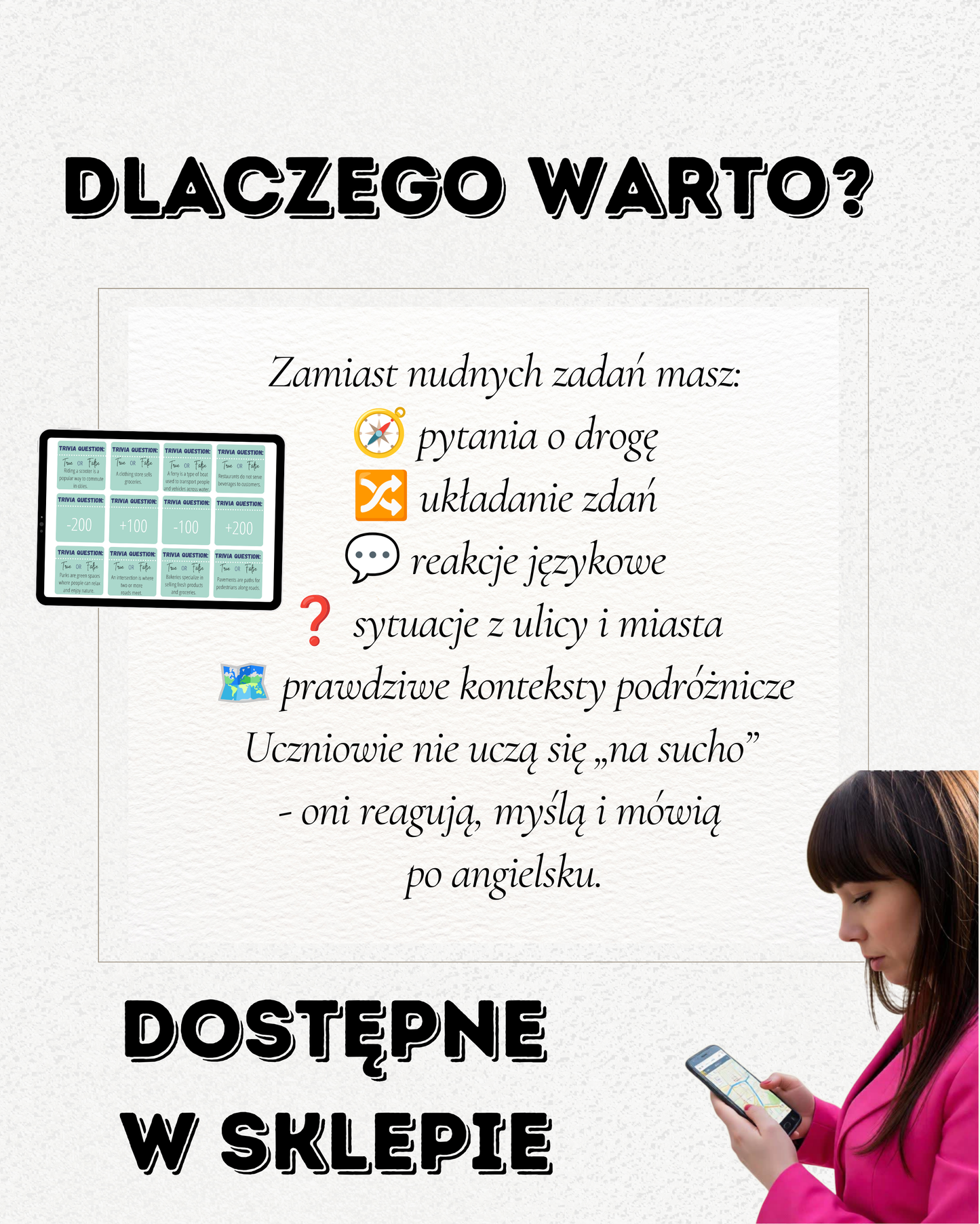 Directions Trivia – Gra językowa