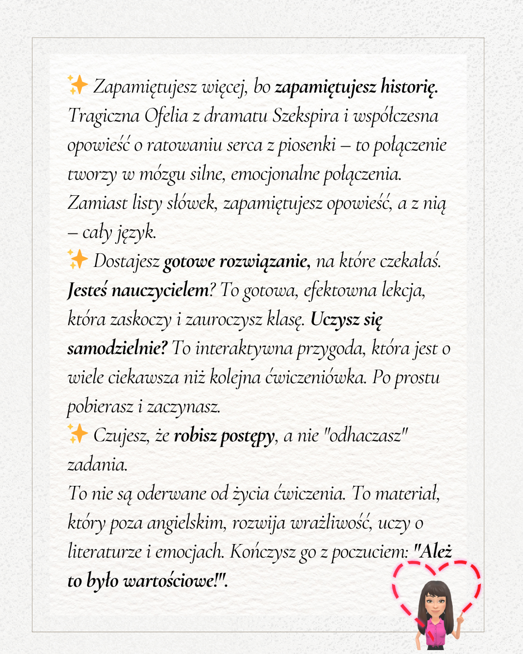 Taylor Swift – The Fate of Ophelia  Zestaw do nauki angielskiego z piosenką (poziom B1–B2)