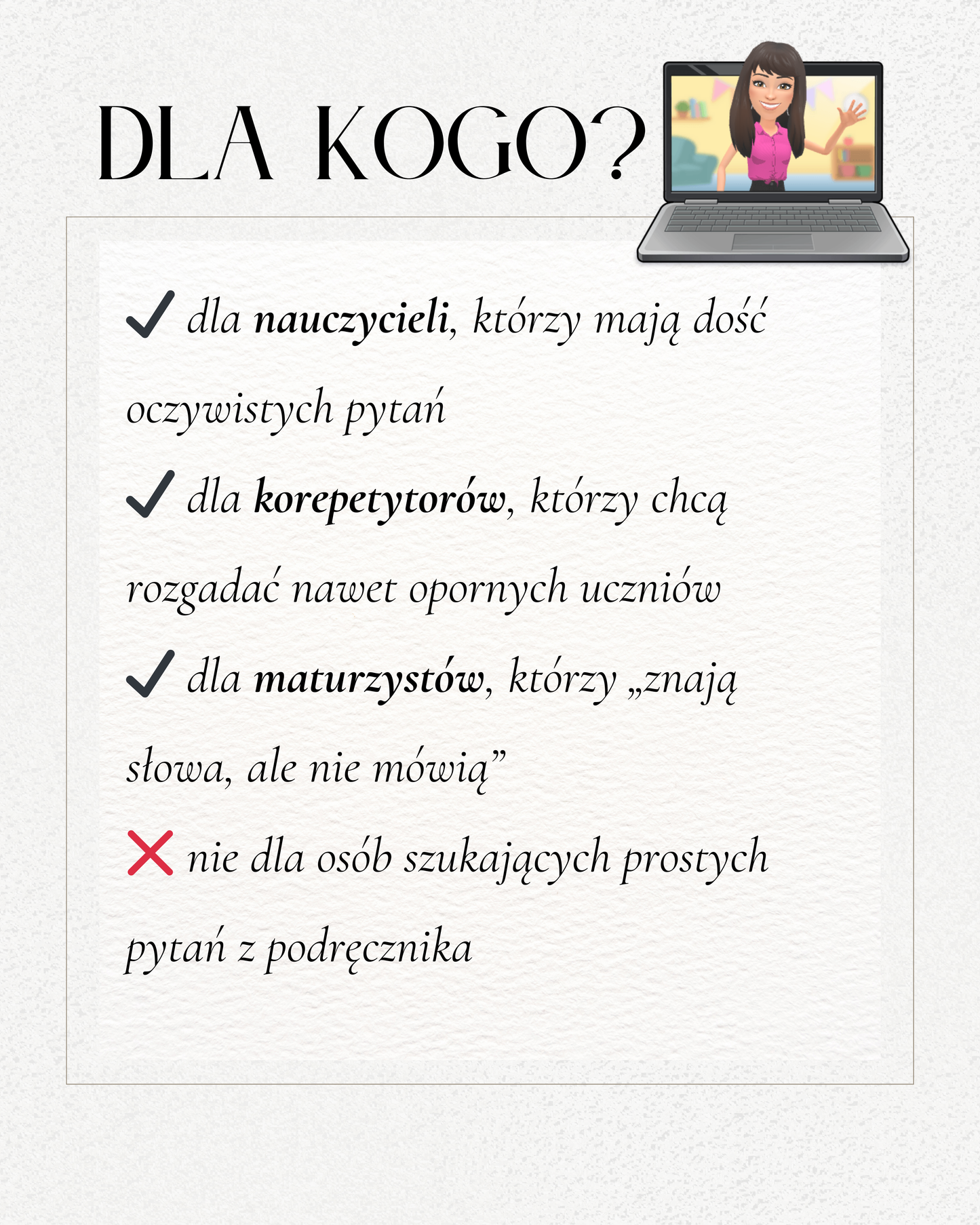 KABOOM - 7 działów pytań do matury part 1